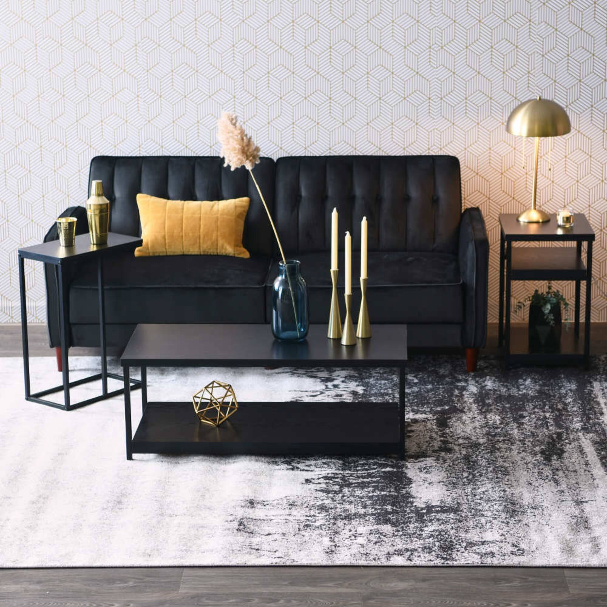 Household Essentials Jamestown 2-Shelf End Table